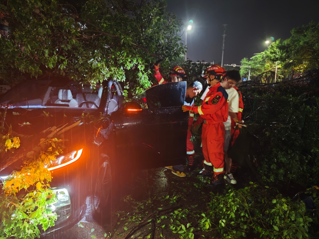 强对流天气致灾!湖北消防连夜营救转移群众185人 强对流天气致灾!湖北消防连夜营救转移群众185人