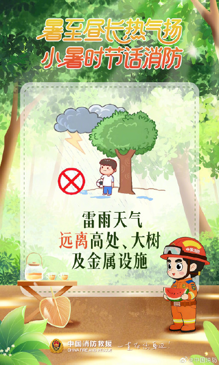 小暑消暑先守安全!看图解锁干货 小暑消暑先守安全!看图解锁干货