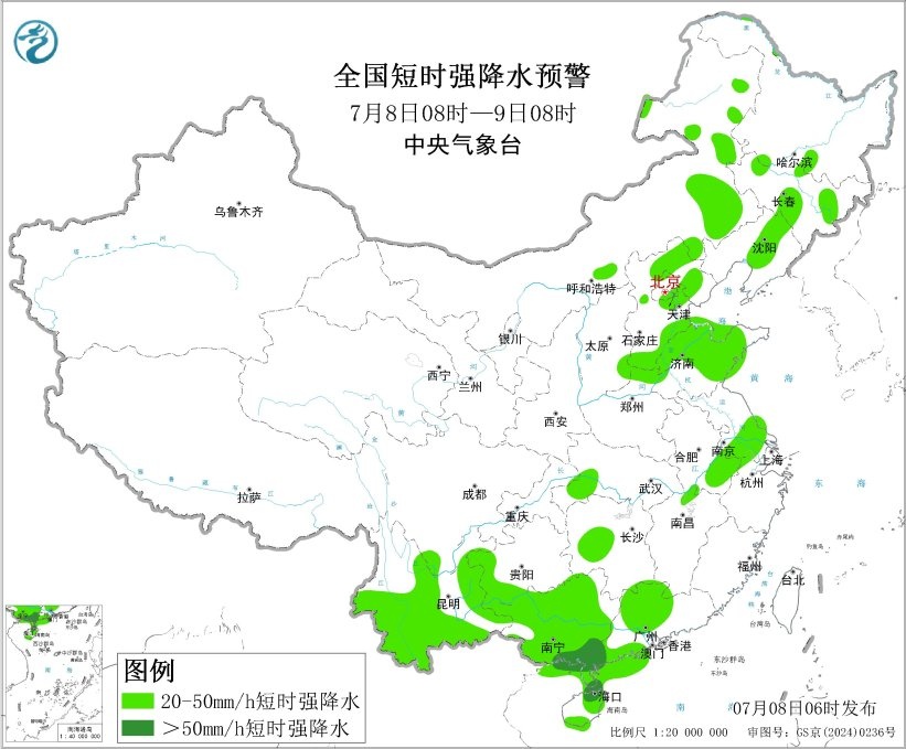 暴雨＋强对流双预警齐发，河北山东等局地将有10级以上雷暴大风，近日南北方强对流为何高频出现？