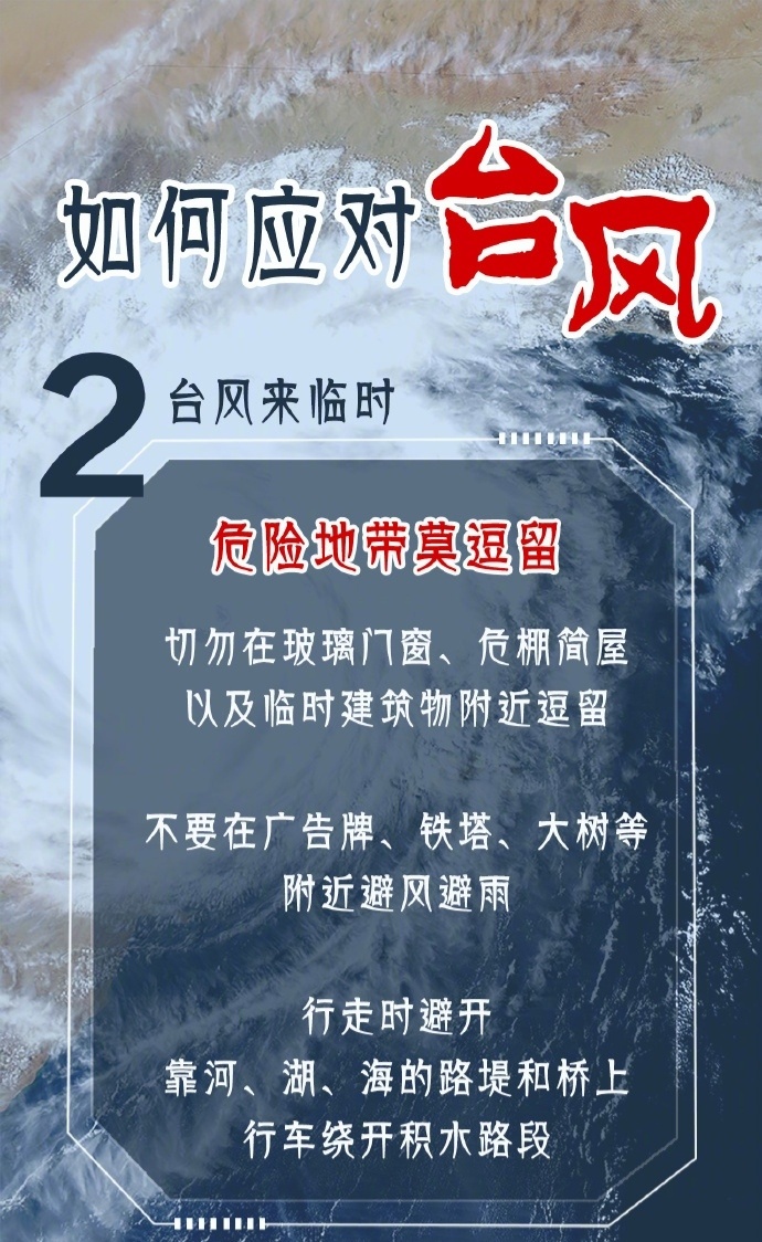 科普长图丨科学应对台风指南请查收! 科普长图丨科学应对台风指南请查收!