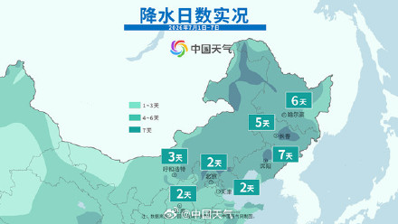 7月以来几乎天天有雨！华北东北雷雨不断 为何雨水如此频繁？