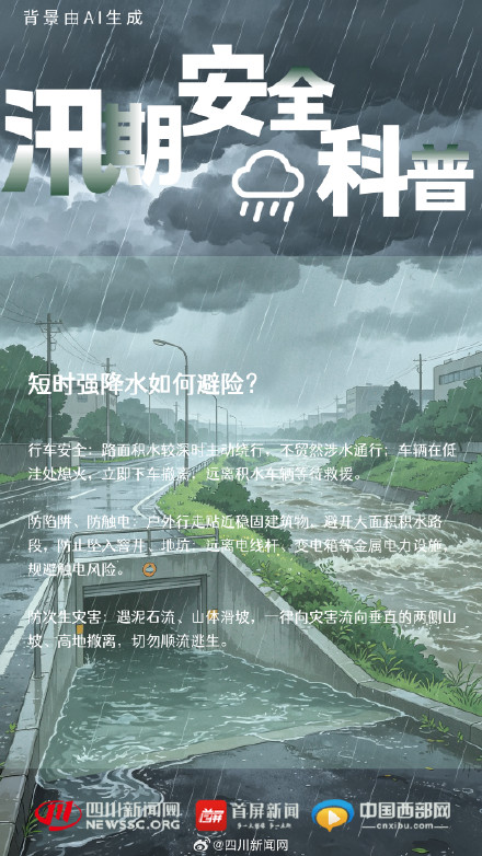 汛期安全不松懈!最新避险指南请收藏 汛期安全不松懈!最新避险指南请收藏