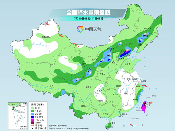 广西广东局地需警惕叠加降雨致灾 中东部高温发展闷热升级