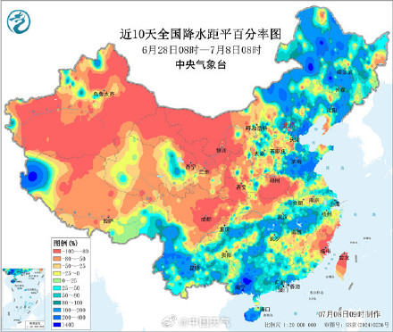 7月以来几乎天天有雨！华北东北雷雨不断 为何雨水如此频繁？