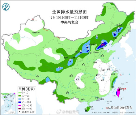 强降雨范围缩减 广西广东局地仍需警惕叠加降雨致灾 强降雨范围缩减 广西广东局地仍需警惕叠加降雨致灾