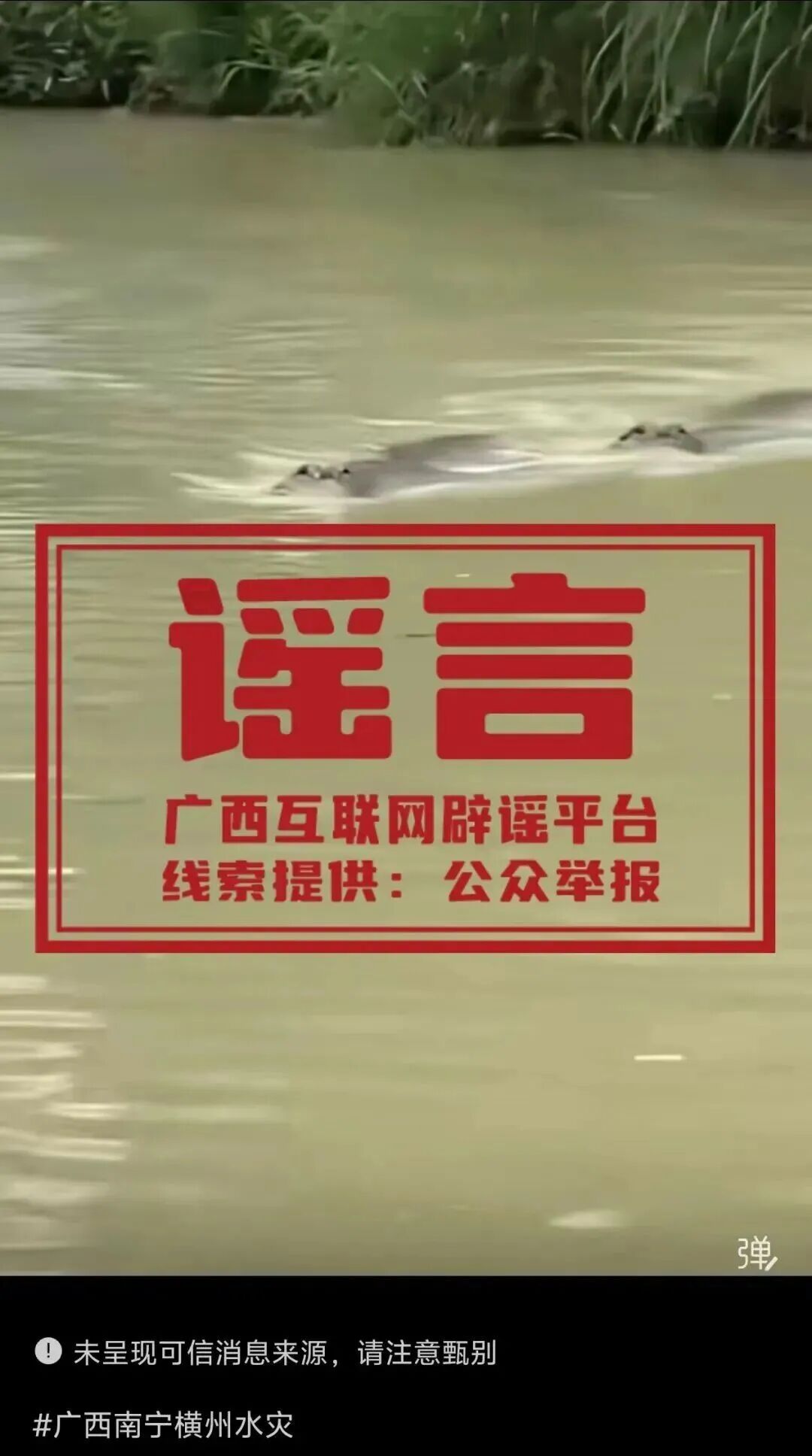 防汛抗灾,岂容谣言扎心添乱! 防汛抗灾,岂容谣言扎心添乱!