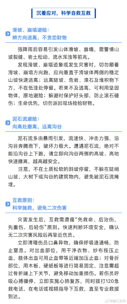 这份汛期安全科普,请你收好 这份汛期安全科普,请你收好