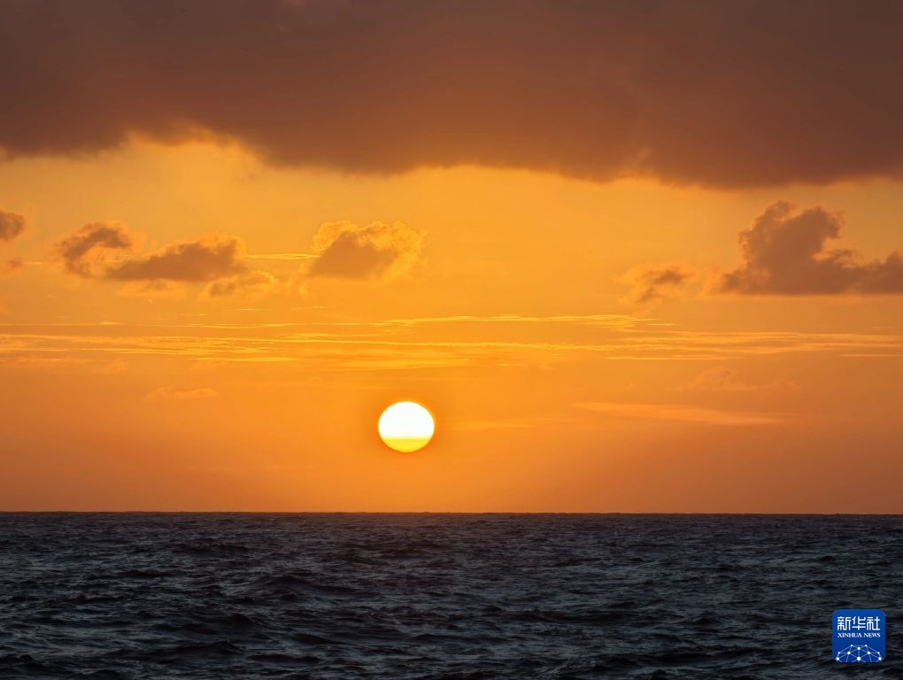 海上夕阳美 海上夕阳美