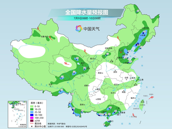 明起台风“巴威”携强风雨影响东南沿海 中东部高温范围扩大 明起台风“巴威”携强风雨影响东南沿海 中东部高温范围扩大