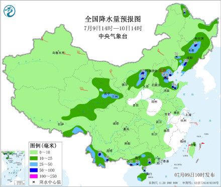 7月10日下午至11日北京市有暴雨部分地区大暴雨 7月10日下午至11日北京市有暴雨部分地区大暴雨