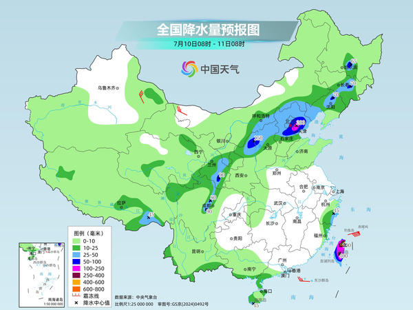 明起台风“巴威”携强风雨影响东南沿海 中东部高温范围扩大 明起台风“巴威”携强风雨影响东南沿海 中东部高温范围扩大