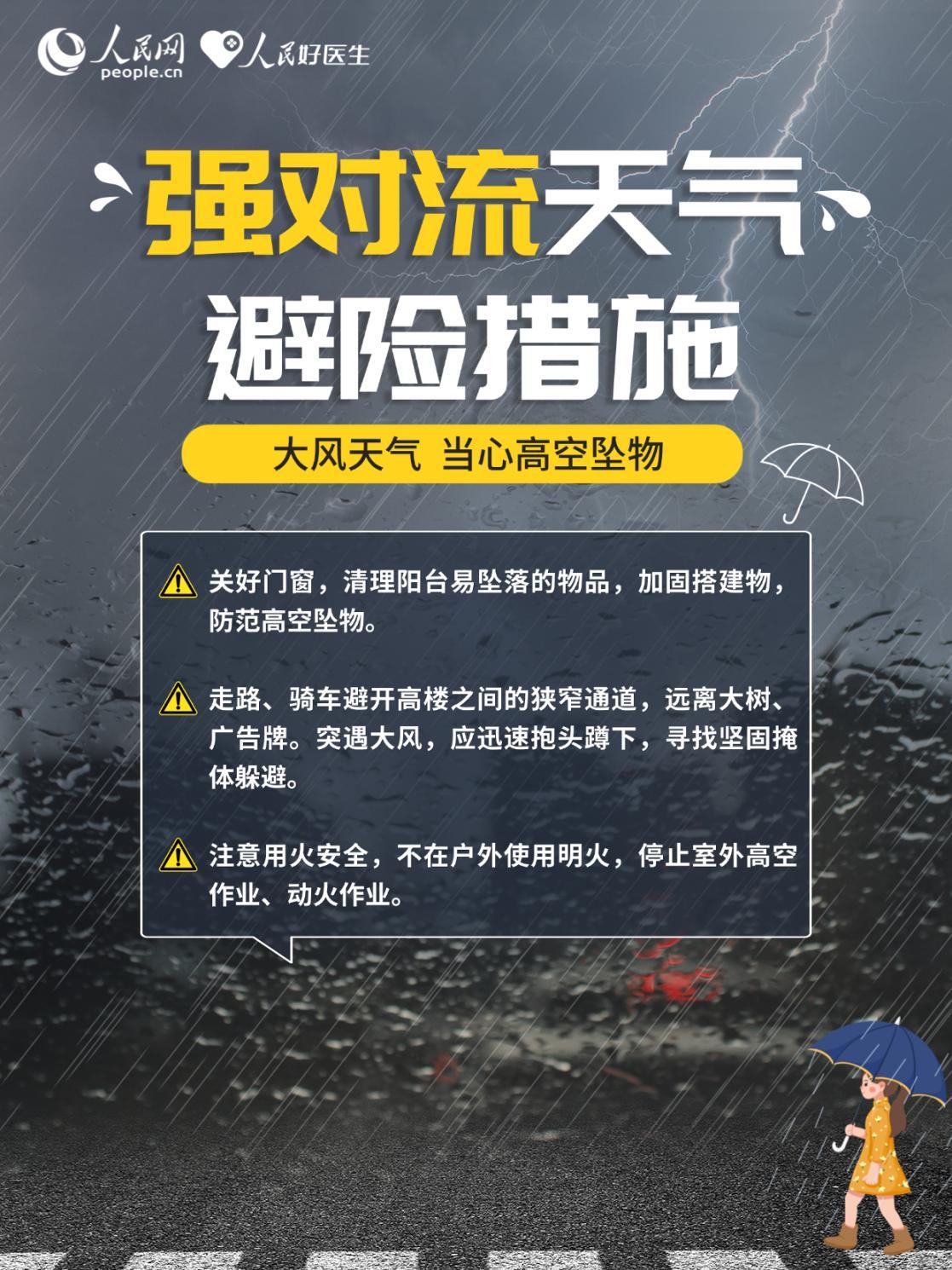 暴雨强对流来袭,这份安全避险指南请收好 暴雨强对流来袭,这份安全避险指南请收好
