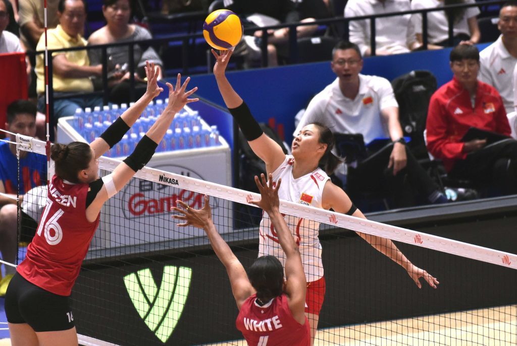 世界女排联赛香港站:中国队首战不敌加拿大队 世界女排联赛香港站:中国队首战不敌加拿大队