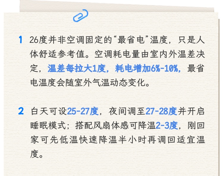 【提示】空调开多少度最省电?来看科普→ 【提示】空调开多少度最省电?来看科普→