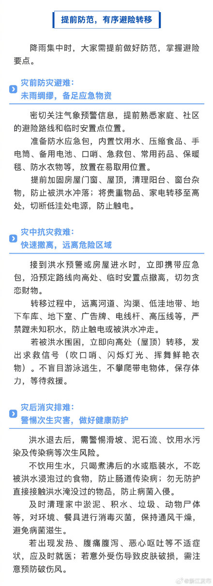 这份汛期安全科普,请你收好 这份汛期安全科普,请你收好