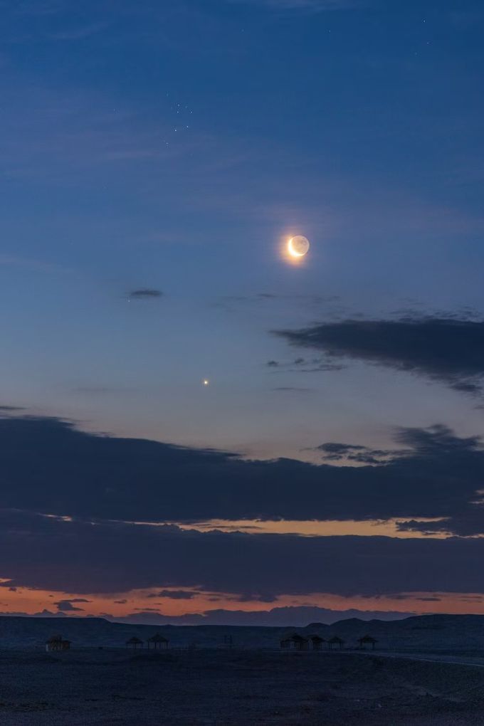 本年度观测条件最好的月伴昴星团将现身夜空 本年度观测条件最好的月伴昴星团将现身夜空