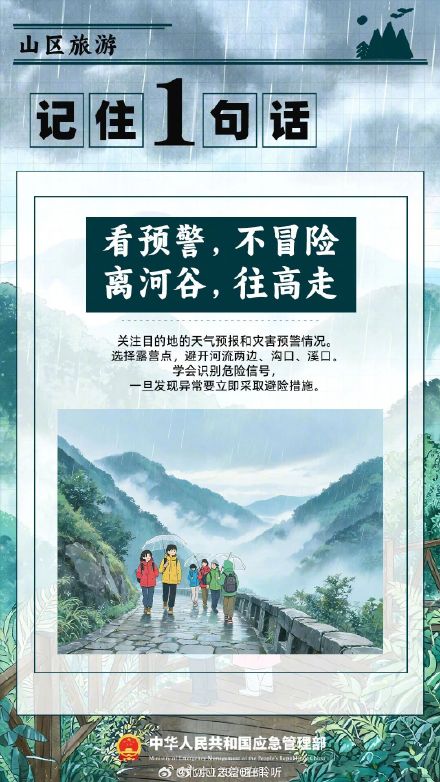 主汛期,防灾避险记住“54321” 主汛期,防灾避险记住“54321”