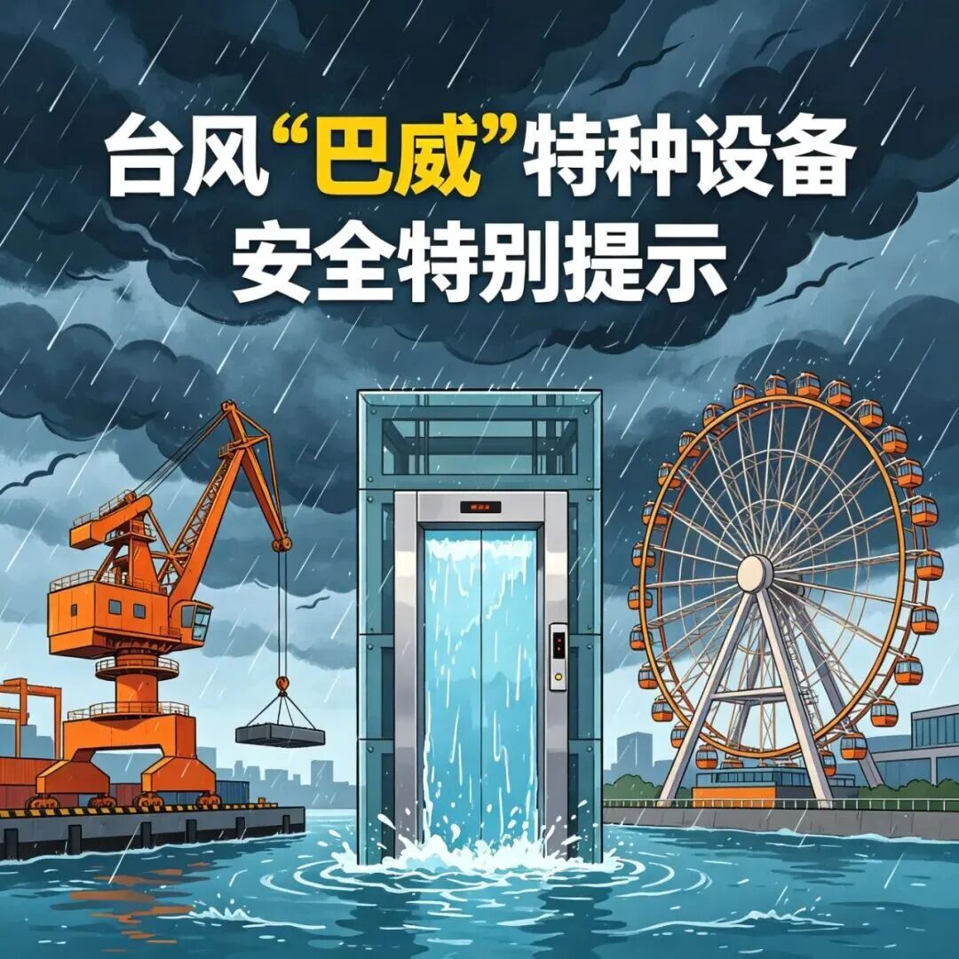 电梯、起重机、游乐设施如何抵御台风“巴威”? 电梯、起重机、游乐设施如何抵御台风“巴威”?