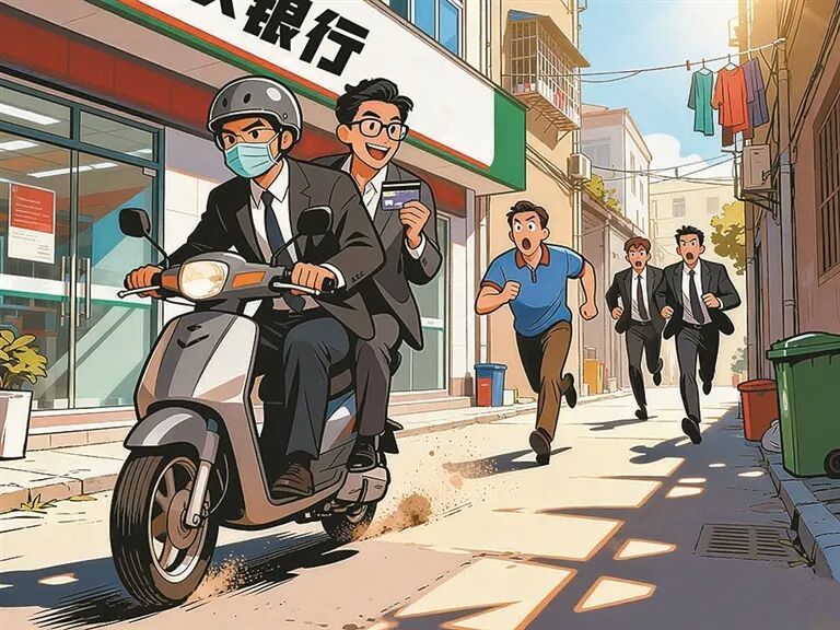 60万元过桥资金刚刚到账，“购房人”拔腿就跑，一出“诈桥”戏进入高潮……