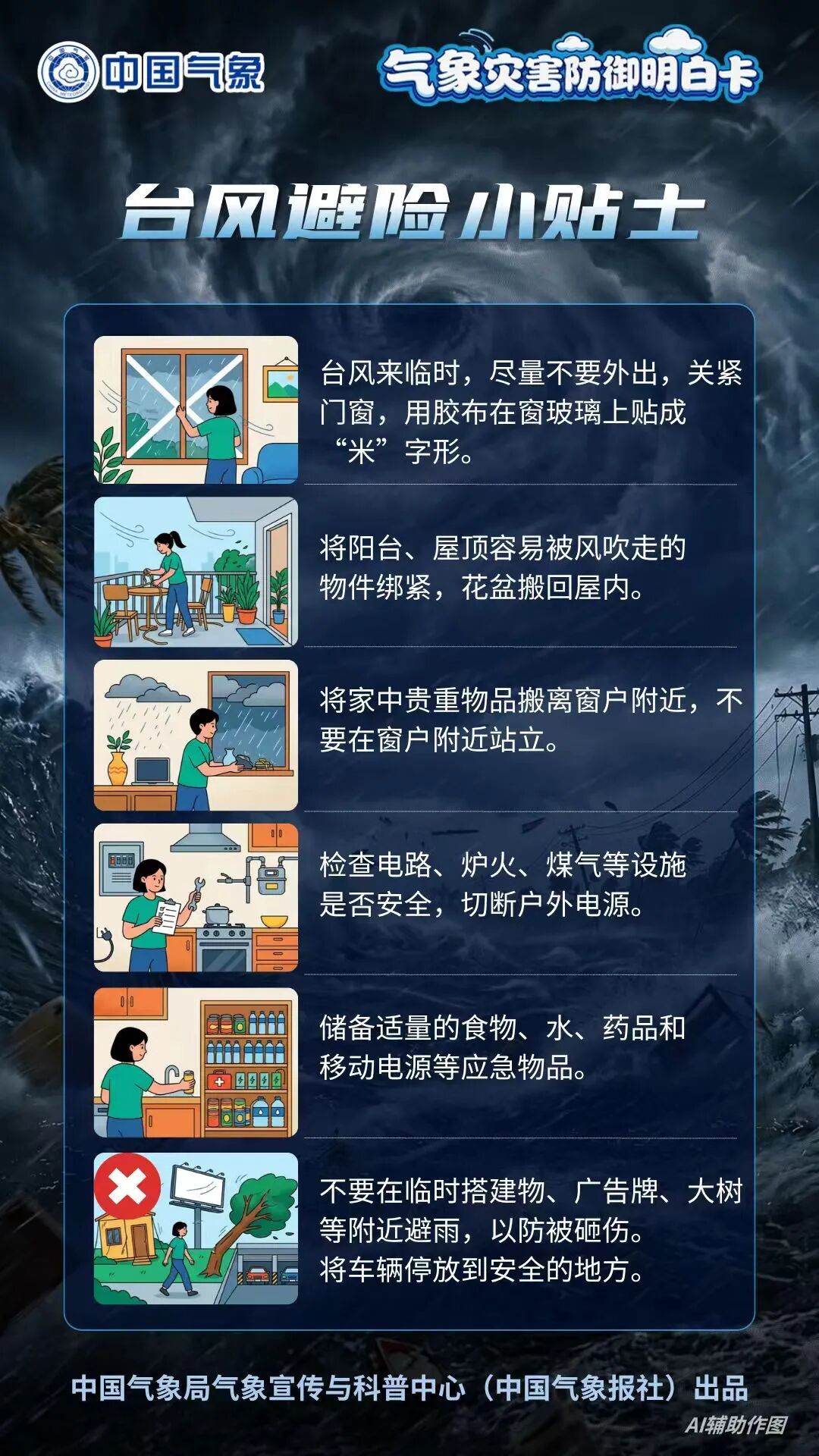 台风“巴威”逼近!窗户贴“米”字有效吗? 台风“巴威”逼近!窗户贴“米”字有效吗?