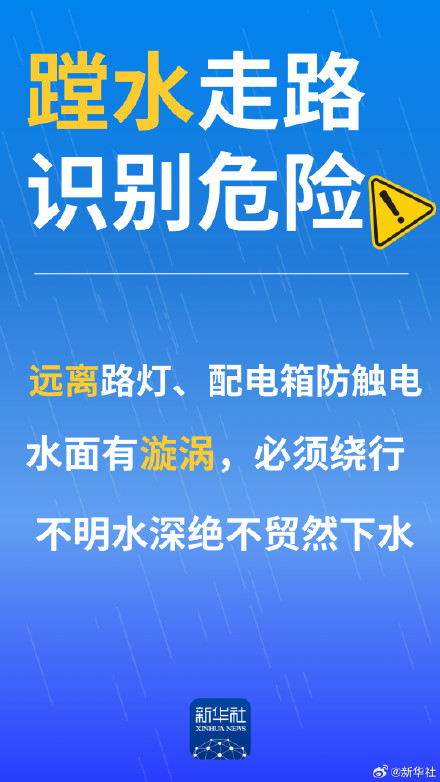周知～暴雨天实用防护指南