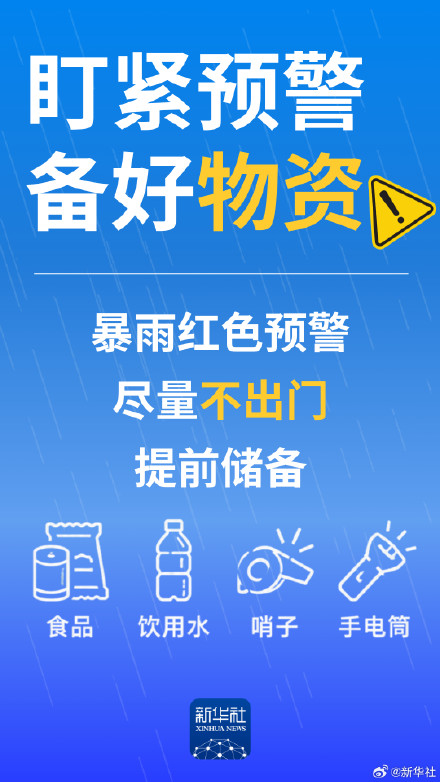 周知～暴雨天实用防护指南