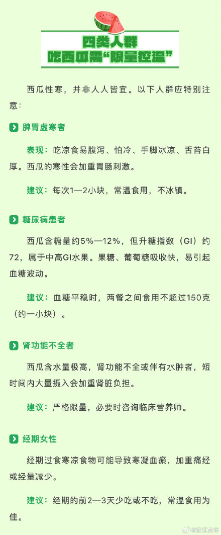 这几种西瓜的吃法最伤身,你中招了吗? 这几种西瓜的吃法最伤身,你中招了吗?