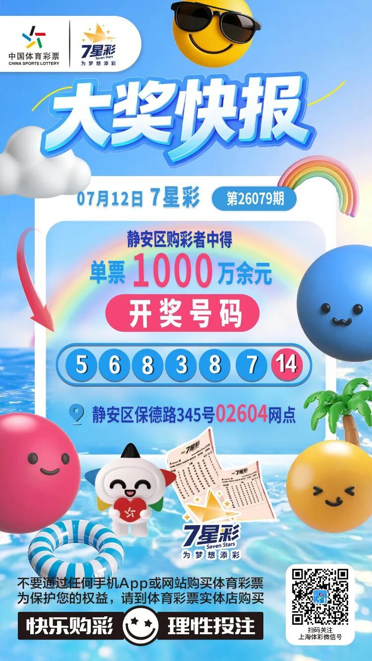 独中1000万余元！上海这个人太幸运了