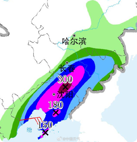台风“巴威”远距离输送水汽 东北大暴雨特大暴雨来了 台风“巴威”远距离输送水汽 东北大暴雨特大暴雨来了