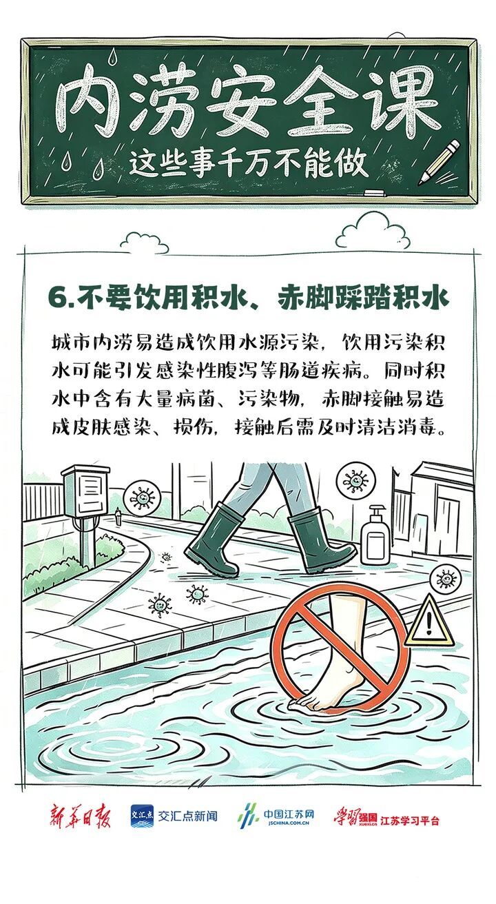 台风来袭,一旦遭遇城市内涝,这些事千万不能做! 台风来袭,一旦遭遇城市内涝,这些事千万不能做!