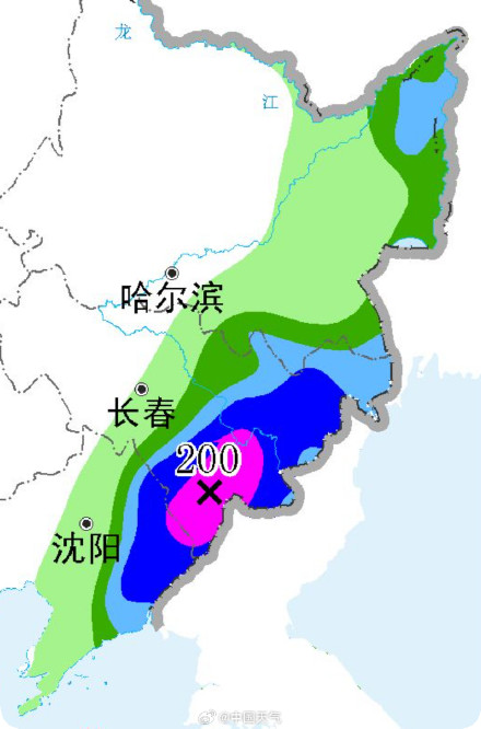 台风“巴威”远距离输送水汽 东北大暴雨特大暴雨来了 台风“巴威”远距离输送水汽 东北大暴雨特大暴雨来了