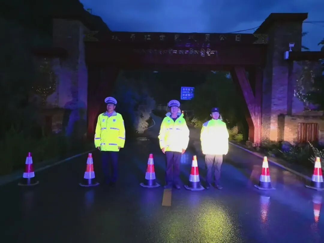 受强降雨影响，青海部分道路实施临时交通管制