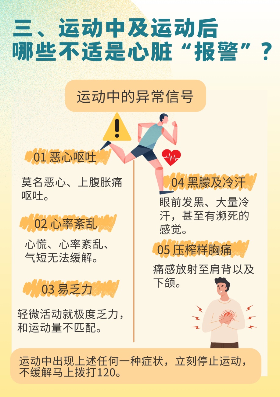 想健身但怕猝死？出现这5种症状，立刻停止运动