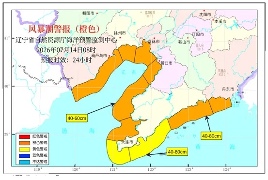 “巴威”影响继续，辽宁海浪与风暴潮警报未降级