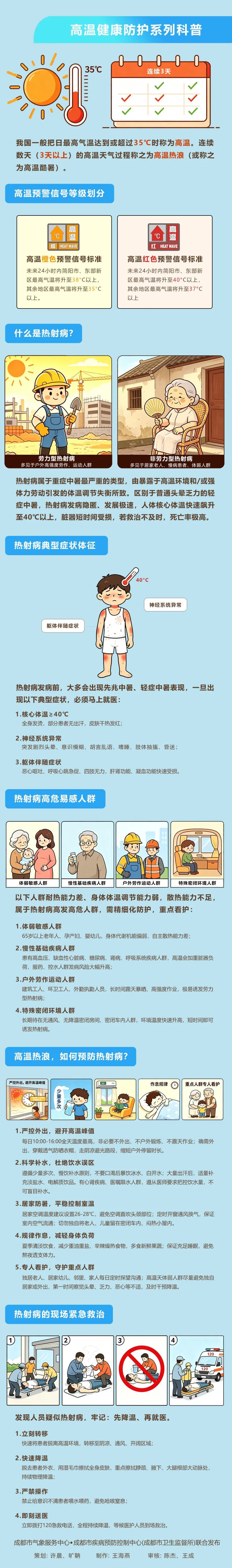 热到40.6℃!成都疾控、成都气象联合提示 热到40.6℃!成都疾控、成都气象联合提示