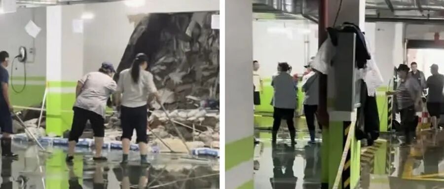 沈阳通报“小区地下车库墙体破损露出大量垃圾”