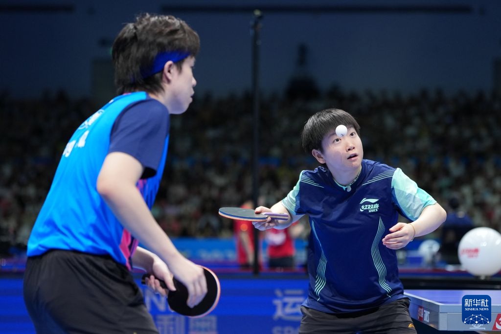 乒乓球全锦赛混双:王楚钦/孙颖莎晋级16强 乒乓球全锦赛混双:王楚钦/孙颖莎晋级16强