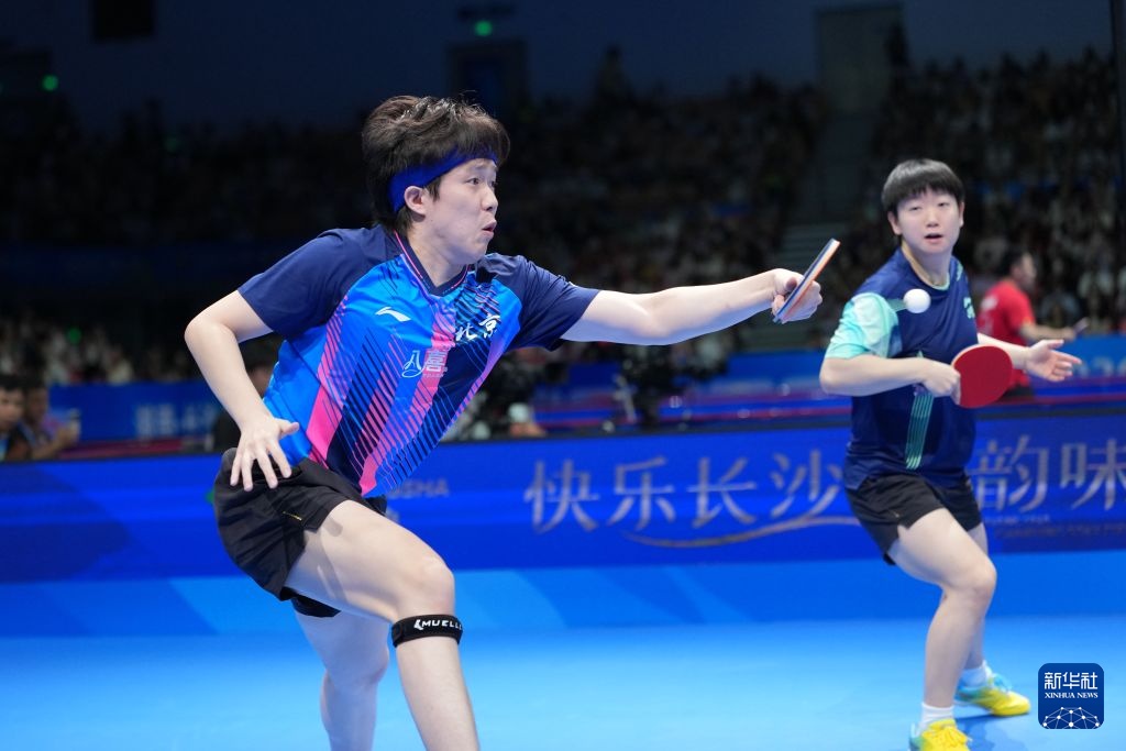 乒乓球全锦赛混双:王楚钦/孙颖莎晋级16强 乒乓球全锦赛混双:王楚钦/孙颖莎晋级16强