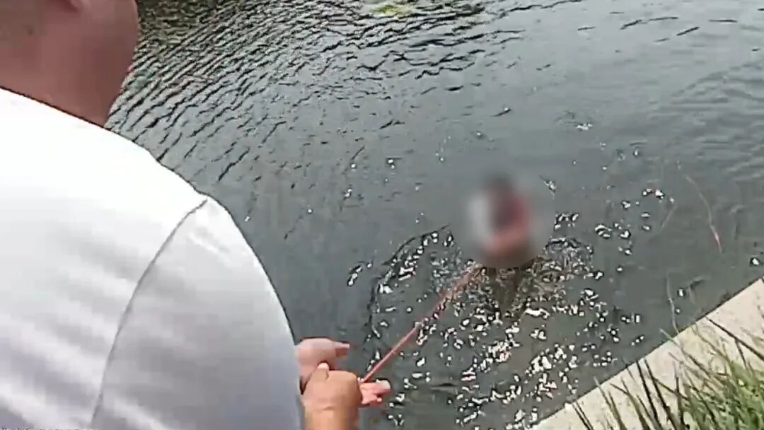 惊险 !汽车坠河!天津民警跳水救人! 惊险 !汽车坠河!天津民警跳水救人!