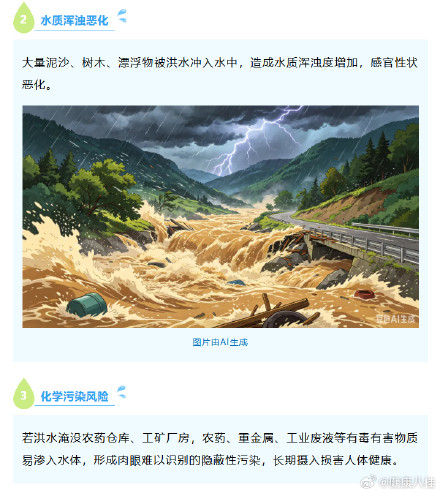 洪涝灾害后，饮水安全这些事您一定要知道！