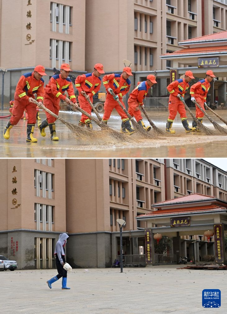 广西贵港:逐步恢复灾后生产生活秩序 广西贵港:逐步恢复灾后生产生活秩序