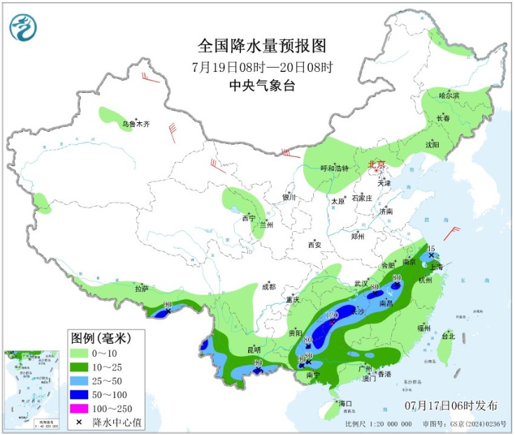 大雨、中雨、雷暴大风!吉林省这些地方注意→ 大雨、中雨、雷暴大风!吉林省这些地方注意→