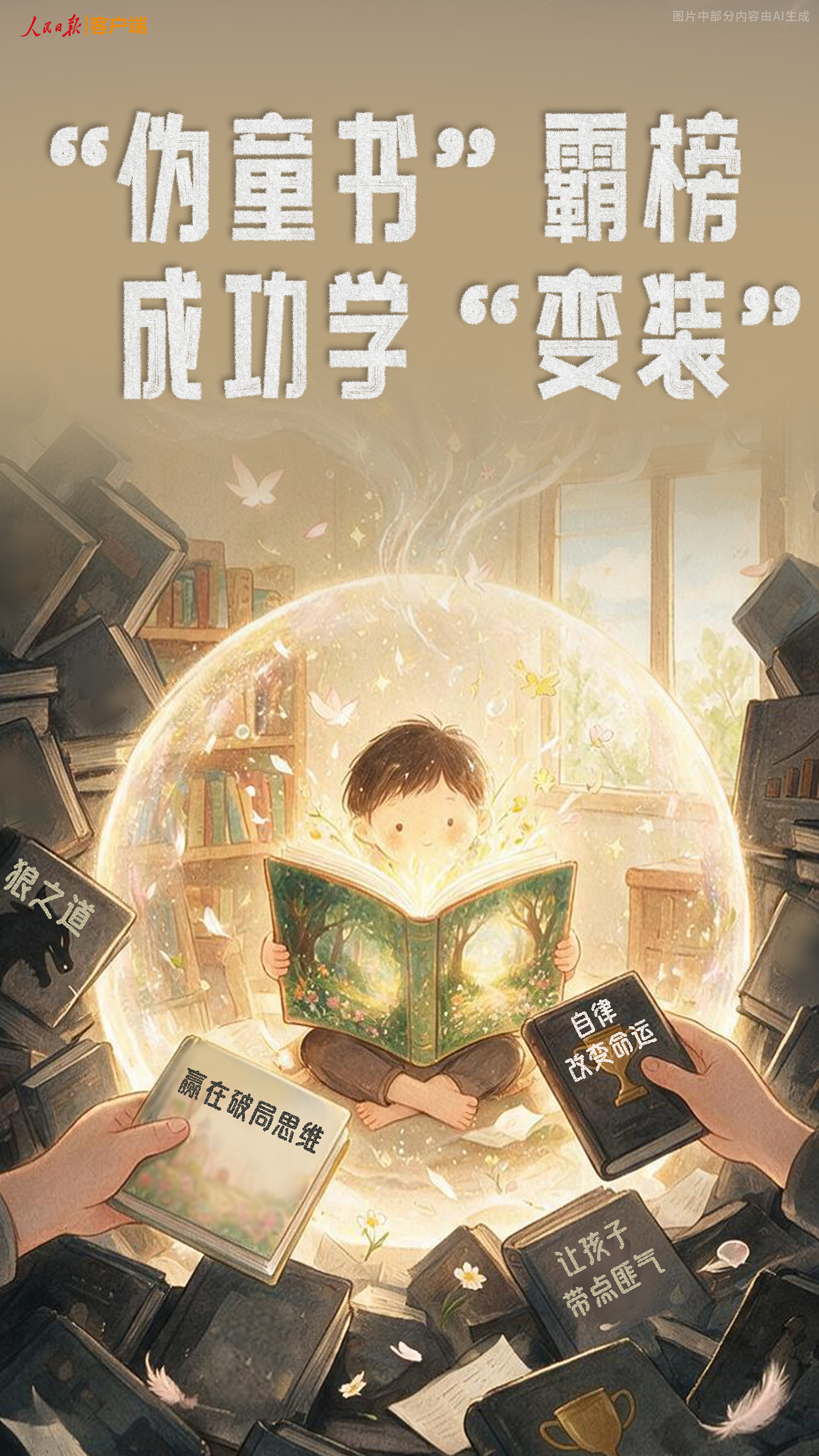 “伪童书”霸榜,成功学“变装” “伪童书”霸榜,成功学“变装”