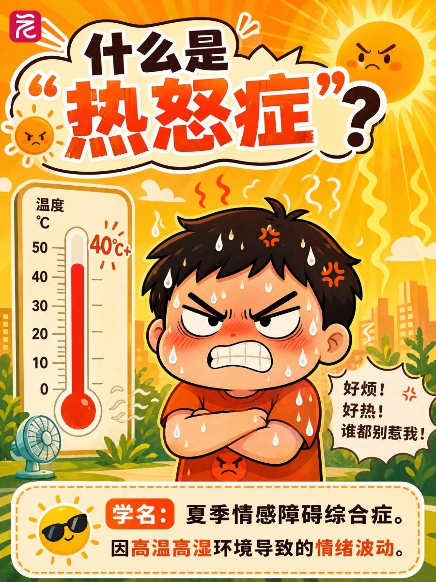 一热就暴躁、小事就炸毛?可能是“热怒症”的锅 一热就暴躁、小事就炸毛?可能是“热怒症”的锅