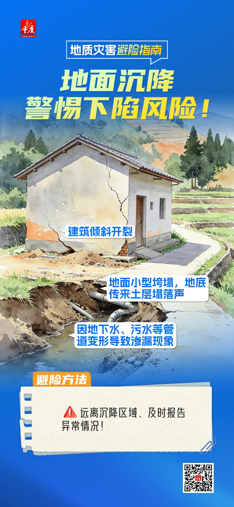 应对地质灾害,这份避险指南请查收 应对地质灾害,这份避险指南请查收