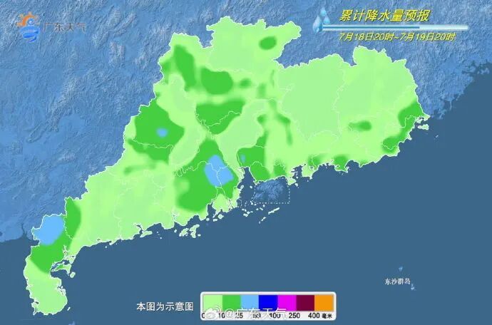 广东将有大雨、暴雨,局地有8级以上大风或冰雹 广东将有大雨、暴雨,局地有8级以上大风或冰雹