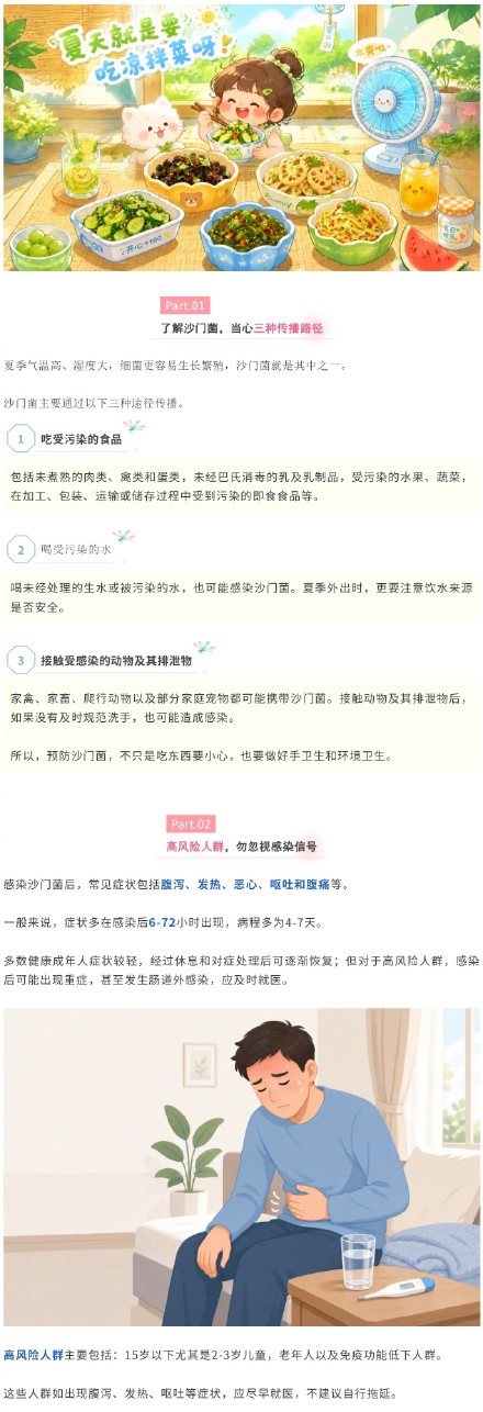 天热爱吃凉菜?等等!沙门菌正在“暗中观察” 天热爱吃凉菜?等等!沙门菌正在“暗中观察”