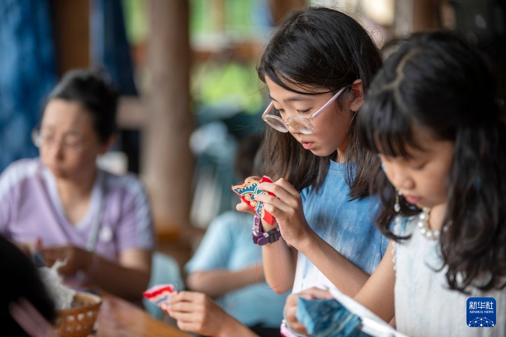 贵州从江:侗寨暑期研学热 贵州从江:侗寨暑期研学热