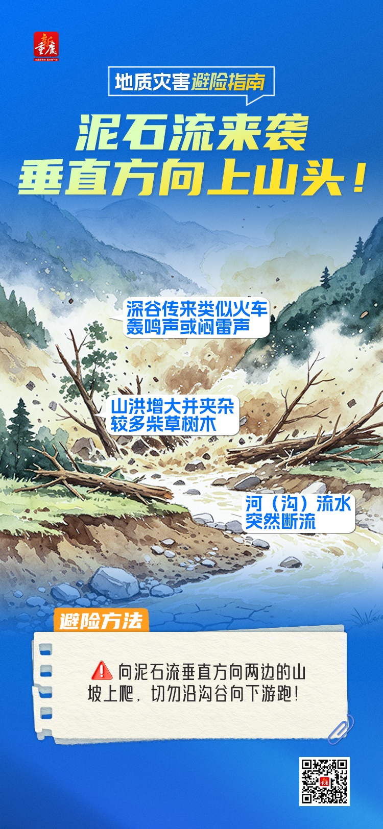 应对地质灾害,这份避险指南请查收 应对地质灾害,这份避险指南请查收