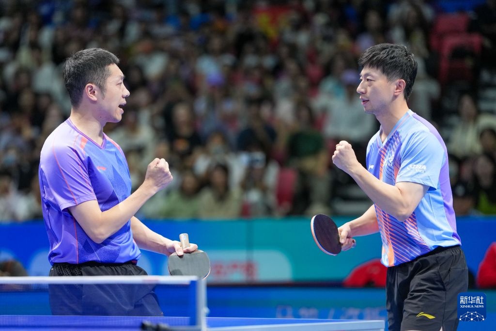 全国乒乓球锦标赛(双打):马龙/许昕晋级男双决赛 全国乒乓球锦标赛(双打):马龙/许昕晋级男双决赛